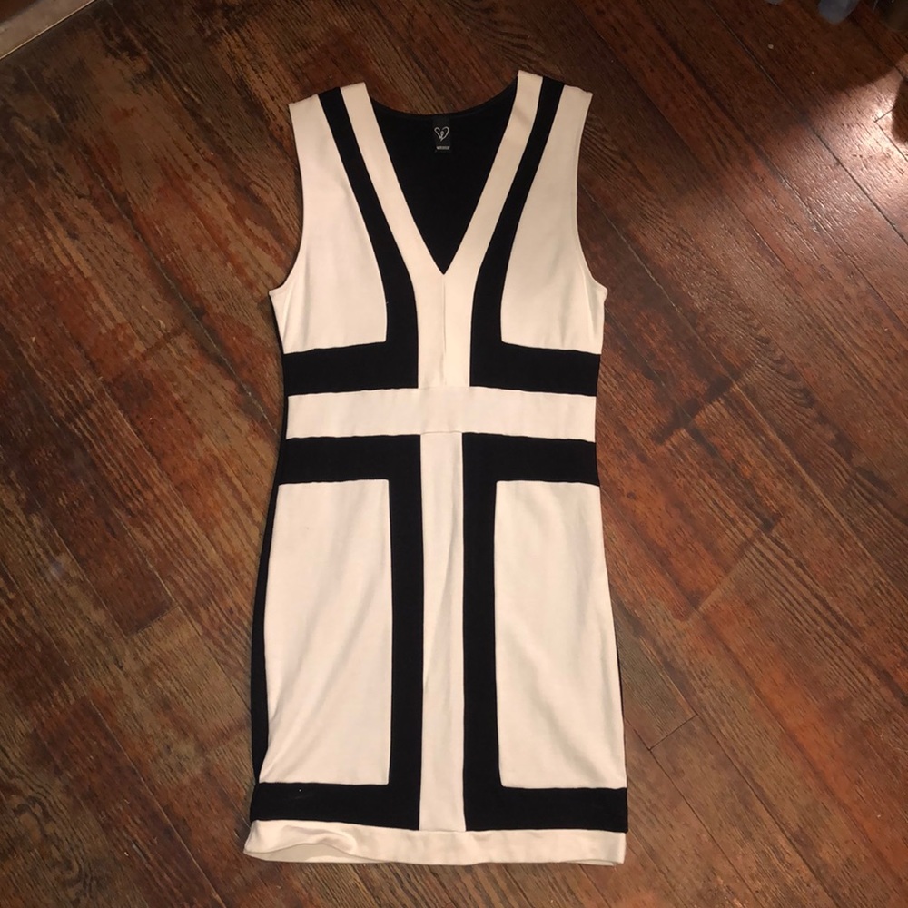 Black and white formal dress! Wore Once!